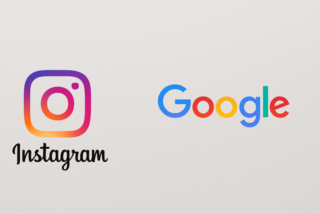 Instagram i google